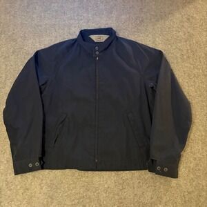 Vintage 90s Clear Creek Workwear Utility Old Money Golf Jacket Button Collar XL